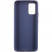 Фото Чохол Silicone Cover Full Protective (AA) на Samsung Galaxy A02s (Темно синій / Midnight blue) на vchehle.ua