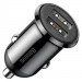 Фото АЗП Baseus Grain Pro 4.8A (2USB-A) (CCALLP) (Чорний) в маназині vchehle.ua