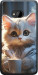 Чехол White cat для HTC One M7