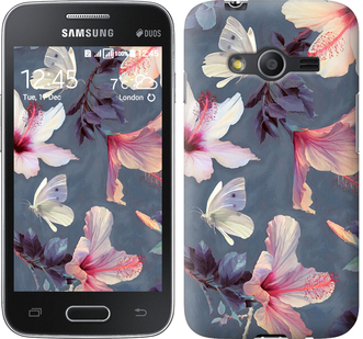

Чехол Нарисованные цветы для Samsung Galaxy Ace 4 G313 596147