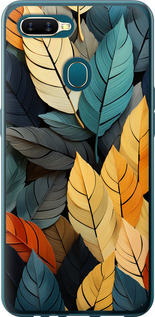 

Чехол Кольорове листя для Oppo A12 1629723