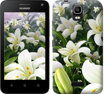 

Чехол Белые лилии для Huawei Ascend Y3C 245903