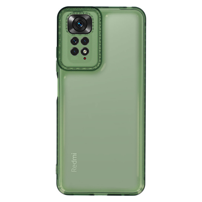 Фото Чехол TPU Starfall Clear для Xiaomi Redmi Note 11 (Global) / Note 11S (Зеленый) на vchehle.ua