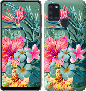 

Чохол Тропічні квіти v1 на Samsung Galaxy A21s A217F 934068