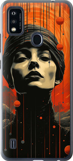 

Чехол Абстрактный портрет v2 для ZTE Blade A51 1631099