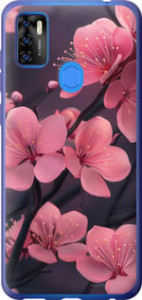 Чохол Пурпурна сакура на ZTE Blade A7S 2020
