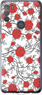 

Чехол Красные розы на белом фоне для Motorola G50 1388991
