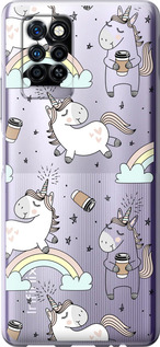 

Чохол Єдиноріг і кава на Infinix Note 10 Pro 1607485