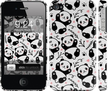 Чехол Панды для iPhone 4