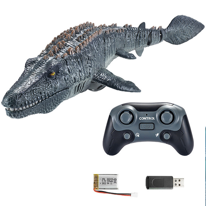 Фото Човен на радіокеруванні SHT 3712-3A Mosasaurus 2.4G (Grey) в маназині vchehle.ua
