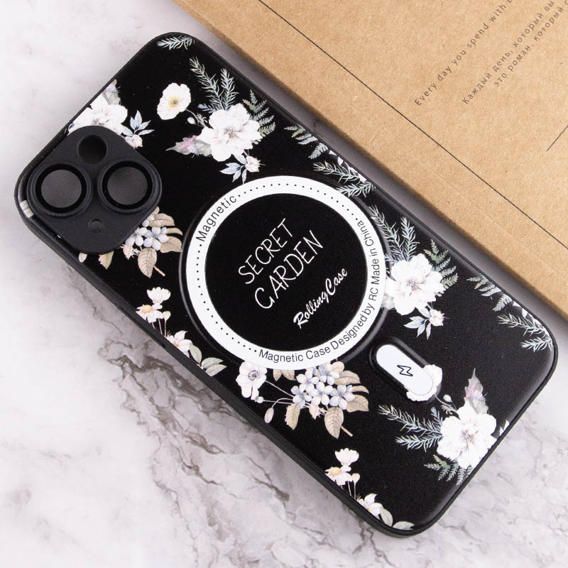 TPU+PC чохол Secret with Magnetic Safe на Apple iPhone 15 (6.1") (Black) в магазині vchehle.ua