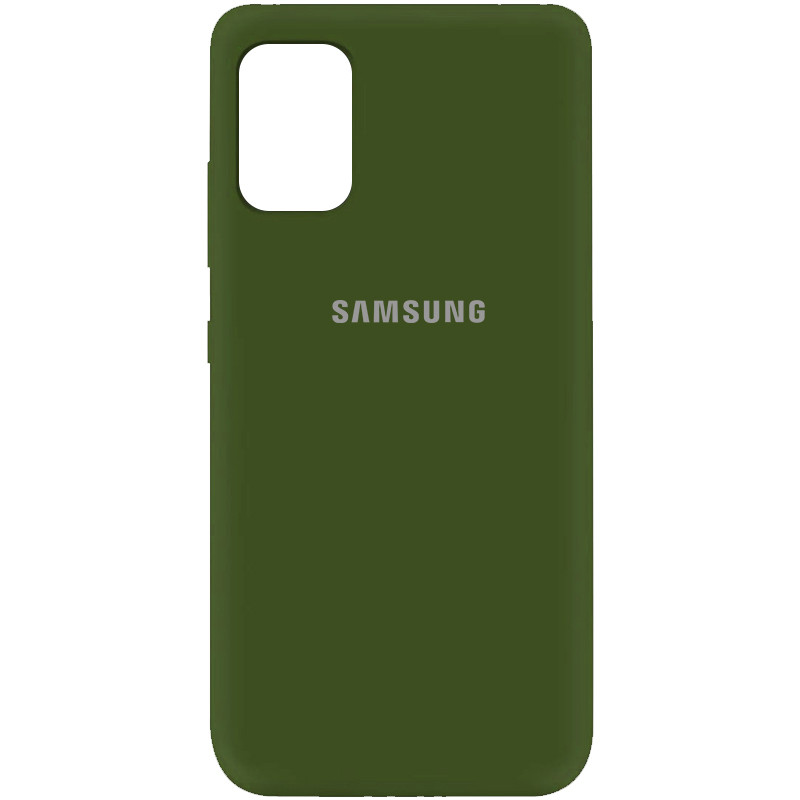 

Чохол Silicone Cover My Color Full Protective (A) на Samsung Galaxy A31 (Зелений / Forest green) 910157