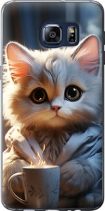 Чехол White cat для Samsung Galaxy S6 Edge Plus G928
