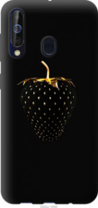 Чехол Черная клубника для Samsung Galaxy A60 2019 A606F