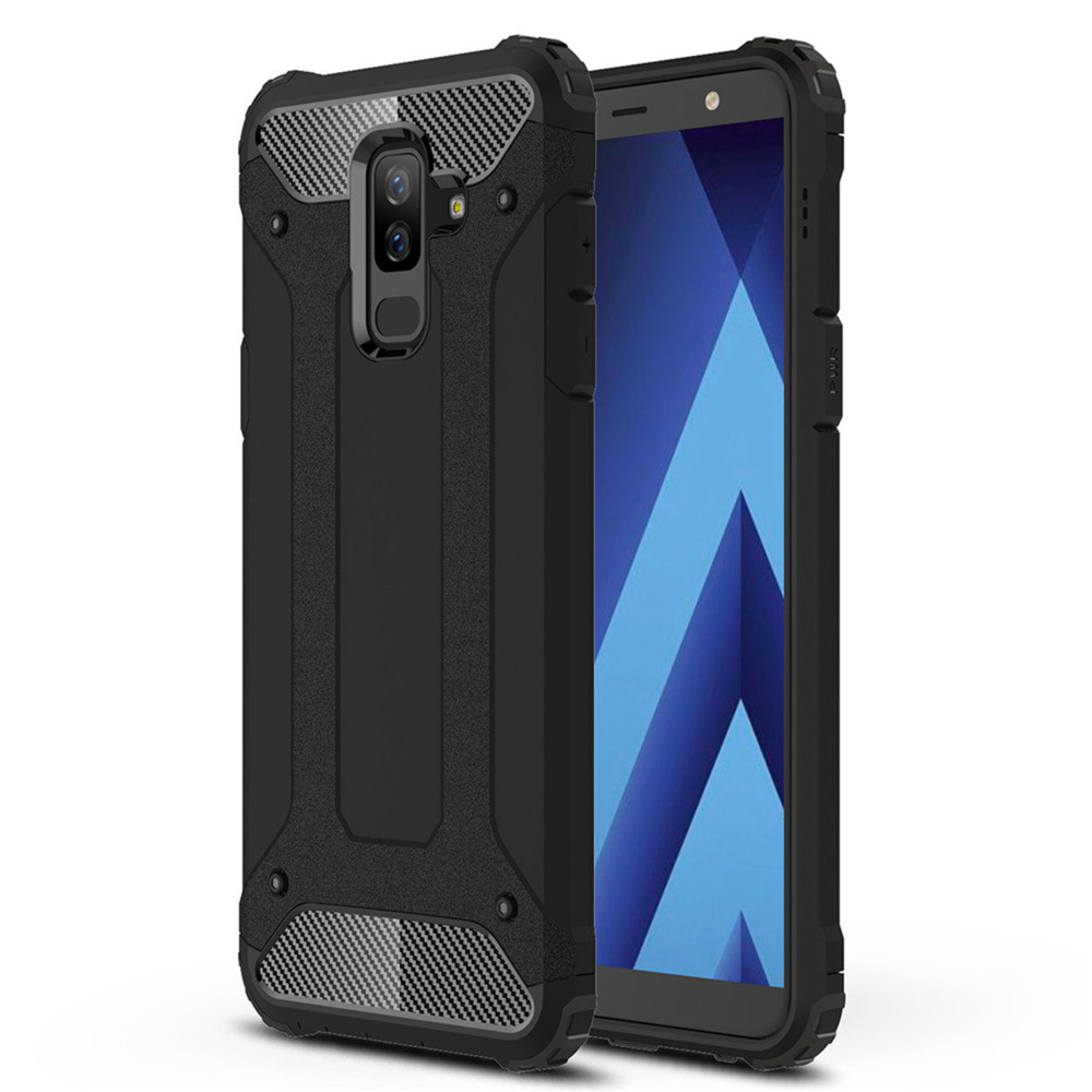 Броньований протиударний TPU+PC чохол Immortal на Samsung Galaxy A6 Plus (2018)