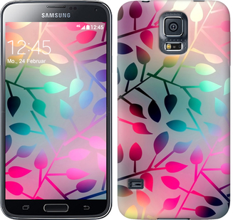 

Чохол Листя на Samsung Galaxy S5 Duos SM G900FD 626086