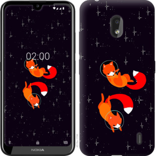 

Чехол Лисички в космосе для Nokia 2.2 870566