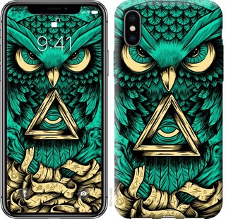 

Чохол Сова Арт-тату для iPhone XS (5.8") 666959