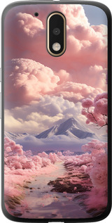 

Чехол Розовые облака для Motorola Moto G4 / G4 Plus 1644989