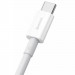 Дата кабель Baseus Superior Series Fast Charging USB to Type-C PD 66W (2m) (CATYS-A) (Білий) в магазині vchehle.ua