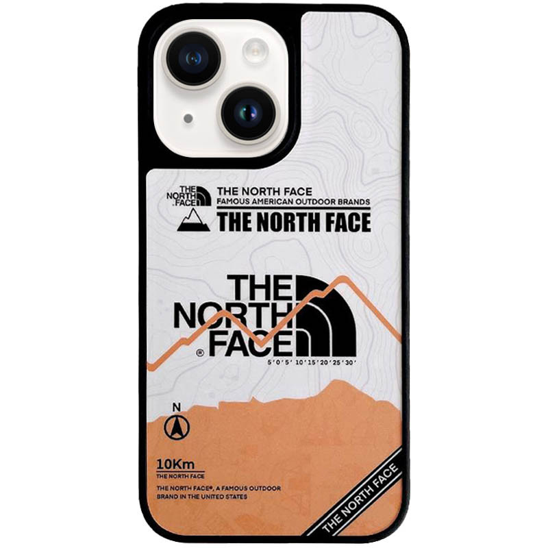 TPU чехол The North Face для Apple iPhone 14 (6.1") (White)