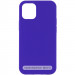 Чохол Silicone Case Full Protective (AA) NO LOGO на Apple iPhone 16 Pro (6.3") (Фіолетовий / Ultra Violet)