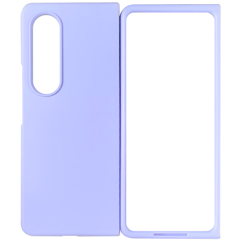Чехол Foldables Silicone Cover Lakshmi (AAA) для Samsung Galaxy Z Fold4 (Сиреневый / Dasheen)