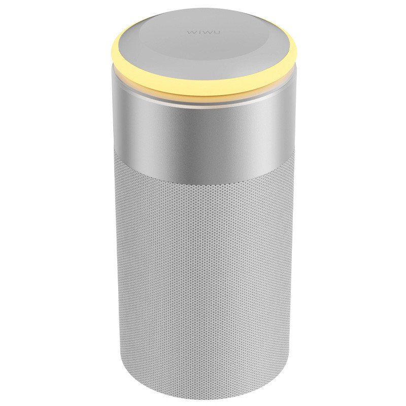 БЗП WIWU Wi-W022 3 in 1 Wireless Charger+Bluetooth Speaker (White) в магазині vchehle.ua