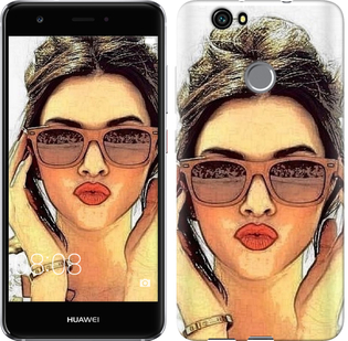 

Чехол Девушка_арт для Huawei Nova 2 371433