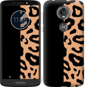 Чехол Пятна леопарда для Motorola Moto E5 Plus