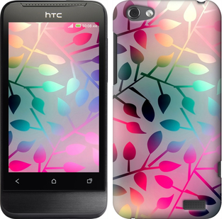 

Чохол Листя на HTC One V t320e 626180
