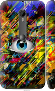 

Чехол Абстрактный глаз для Motorola Moto G3 1443768