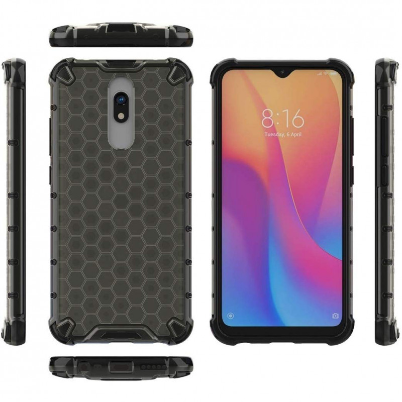 Фото Ударостійкий чохол Honeycomb на Xiaomi Redmi 8 / 8a (Чорний) на vchehle.ua