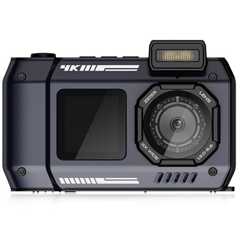 Водонепроникна цифрова камера D50 (IP68) (Black)