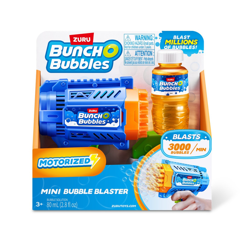 Ігровий набір Бластер з мильними бульбашками Bunch O Bubbles Mini в магазині vchehle.ua