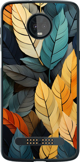 

Чехол Кольорове листя для Motorola Moto Z3 Play 1629773