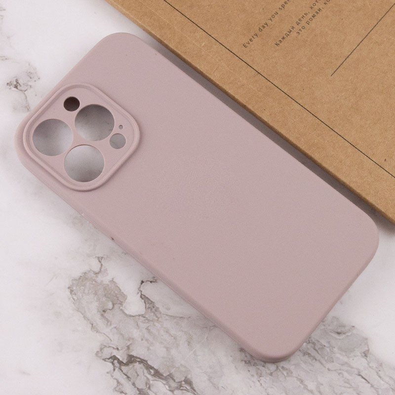Фото Чехол Silicone Case Full Camera Protective (AA) NO LOGO для Apple iPhone 14 Pro Max (6.7") (Серый / Lavender) в магазине vchehle.ua