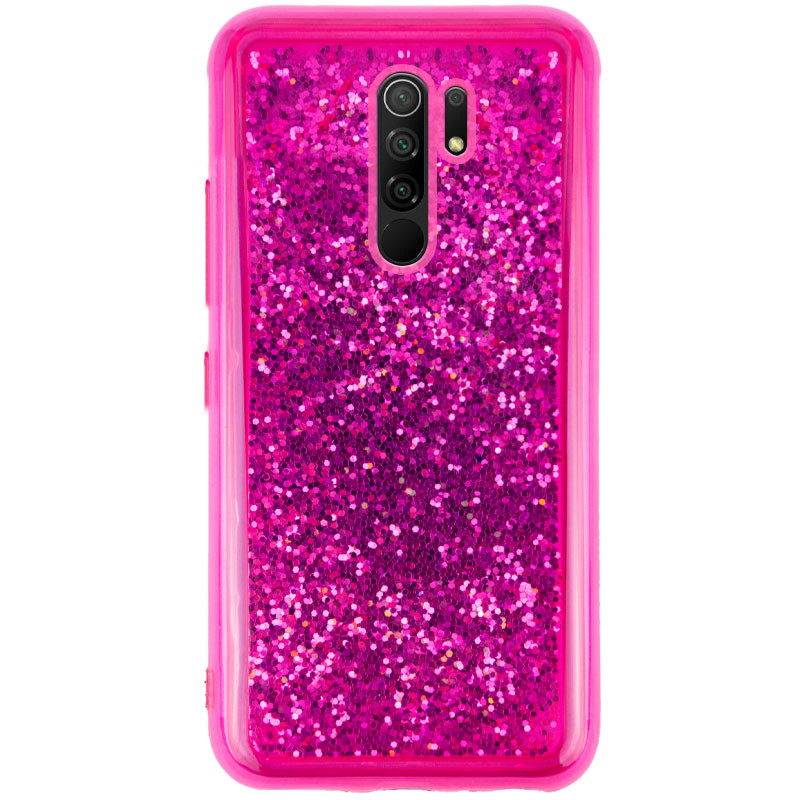 

TPU+PC чохол Sparkle (glitter) на Xiaomi Redmi 9 (Малиновий) 911252