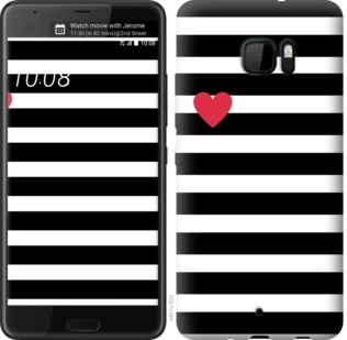 

Чехол Черно-белые полосы для HTC U Ultra 751762