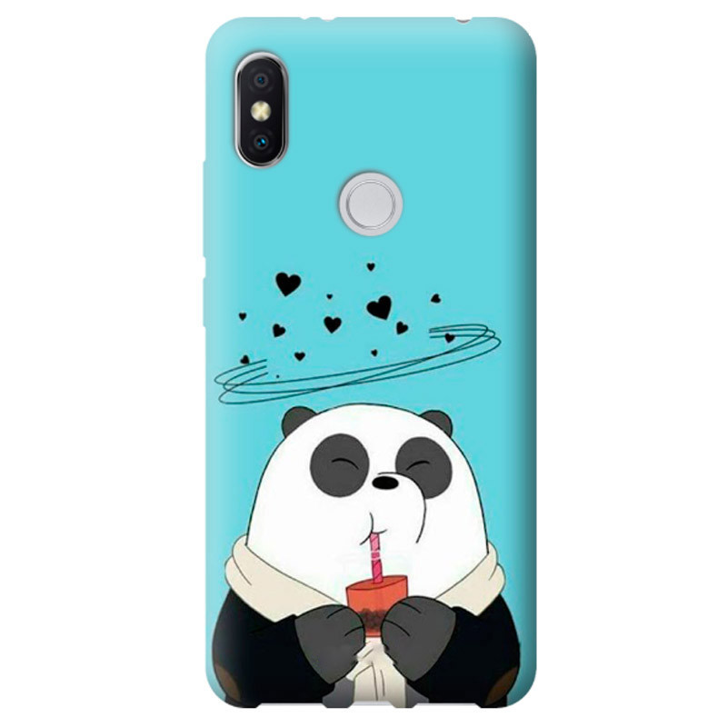 Дизайнерский чехол "Drinking panda" для Xiaomi Redmi S2