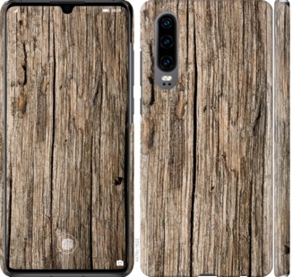 

Чехол Текстура дерева для Huawei P30 753991