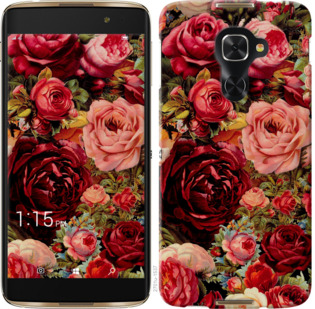 

Чехол Цветущие розы для Alcatel Idol 4 Pro 923698