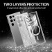 Фото TPU чохол Delight case with Magnetic Safe з захисними лінзами на камеру на Samsung Galaxy S25 Ultra (Сірий / Gray) на vchehle.ua