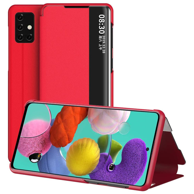 

Чохол-книжка Smart View Cover на Samsung Galaxy A51 (Червоний) 1117076