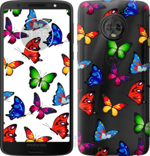 

Чехол Красочные мотыльки для Motorola Moto G6 881599