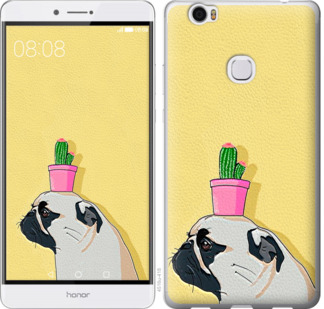 

Чехол Мопс с кактусом для Huawei Honor V8 Max 795782