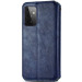 Кожаный чехол книжка GETMAN Cubic (PU) для Samsung Galaxy A72 4G / A72 5G (Синий) в магазине vchehle.ua