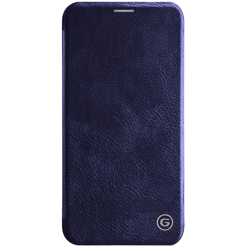 

Кожаный чехол книжка G-Case Vintage Business Series для Apple iPhone 11 Pro Max (6.5") (Синий) 768255