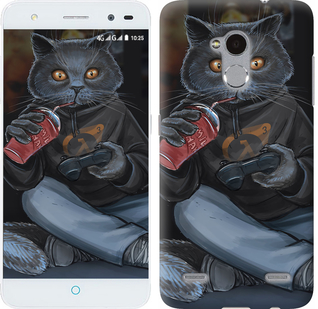 

Чохол gamer cat на ZTE V7 Lite 635704