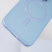 Шкіряний чохол Bonbon Leather Metal Style with Magnetic Safe на Apple iPhone 15 Pro (6.1") (Блакитний / Mist blue) в магазині vchehle.ua